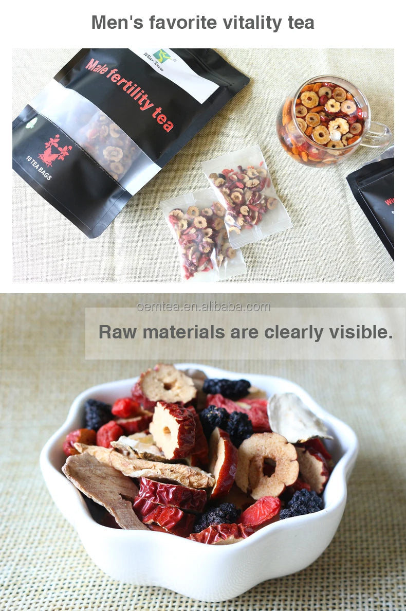 TISANE DE FERTILITÉ MASCULINE – BOOSTEZ VOTRE VITALITÉ !