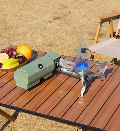 🔥 RÉCHAUD À GAZ PORTABLE - ULTRA PUISSANT & PLIABLE 🔥