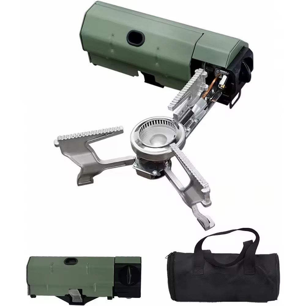 🔥 RÉCHAUD À GAZ PORTABLE - ULTRA PUISSANT & PLIABLE 🔥