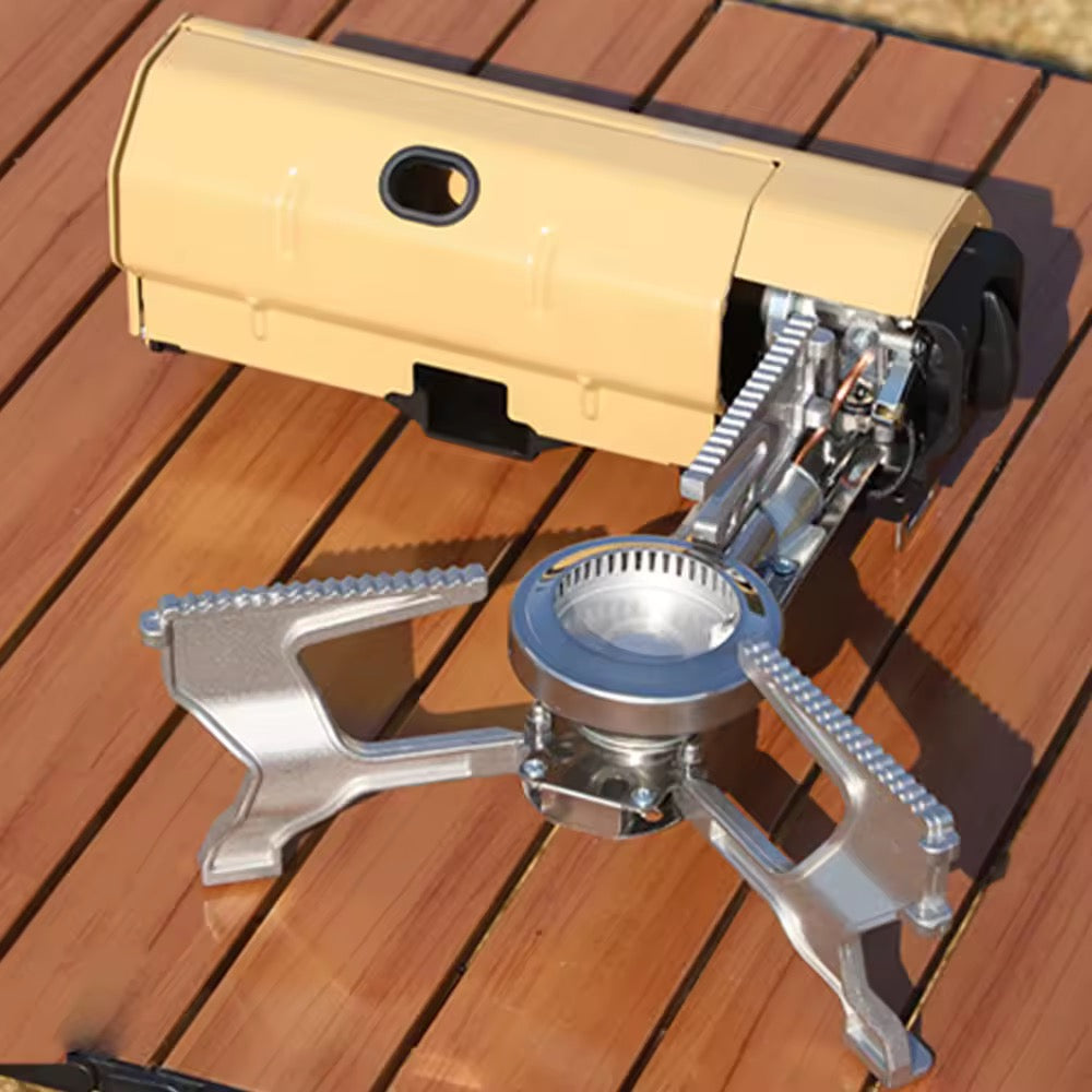 🔥 RÉCHAUD À GAZ PORTABLE - ULTRA PUISSANT & PLIABLE 🔥