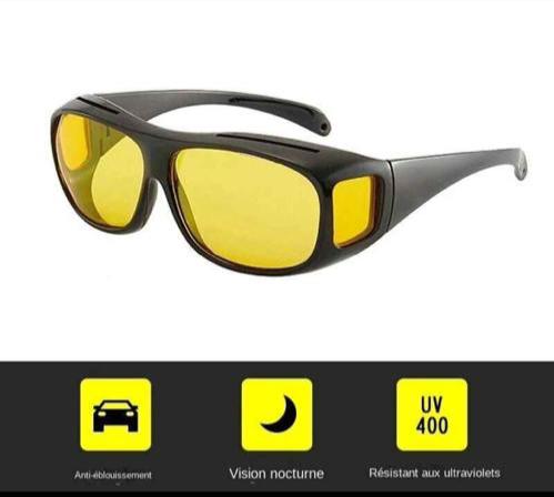 lunettes anti-éblouissement.