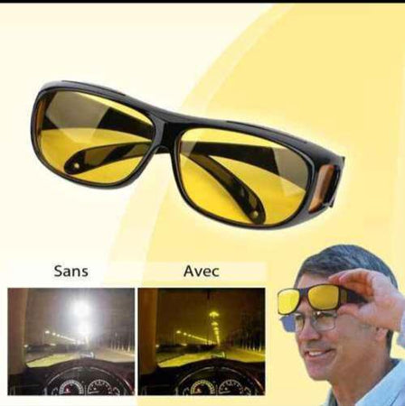 lunettes anti-éblouissement.