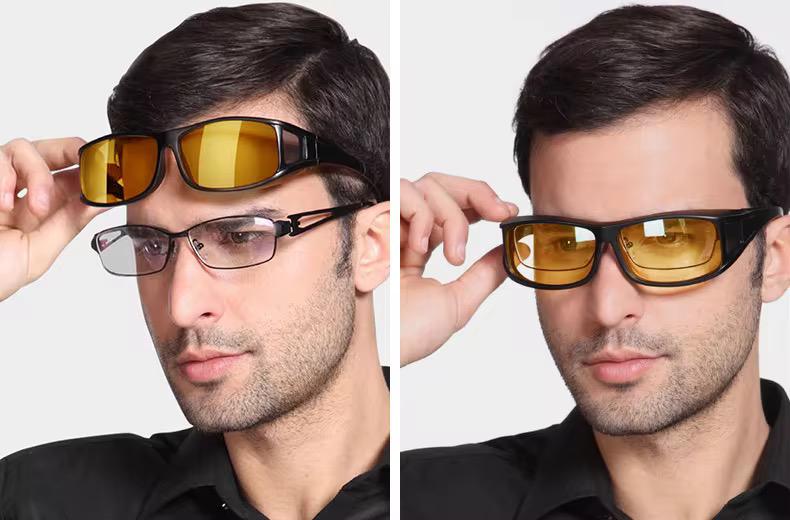 lunettes anti-éblouissement.