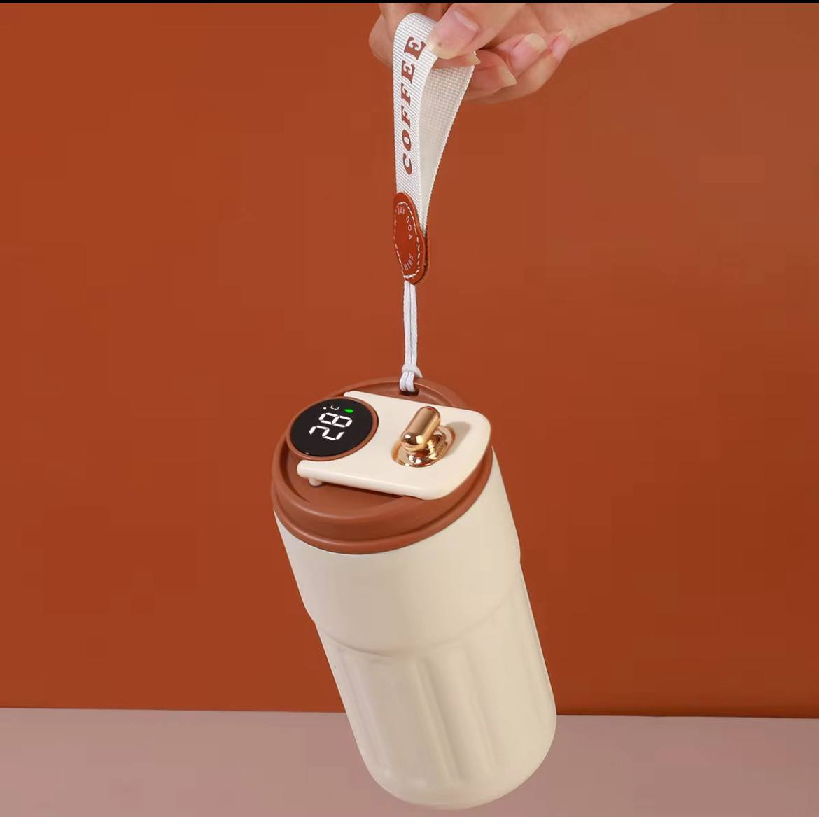 Mug Thermos Intelligent avec Affichage de Température – 450ML ☕️🌡️